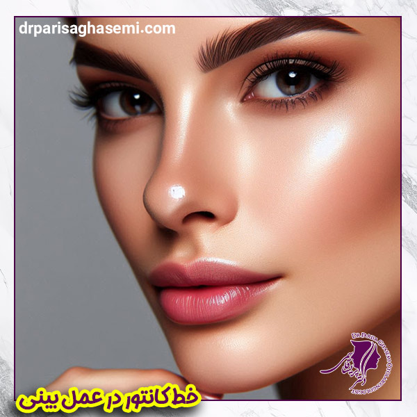 خط کانتور در عمل بینی - دکتر پریسا قاسمی