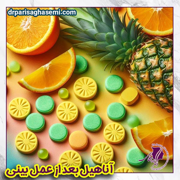  آناهیل بعد از عمل بینی - دکتر قاسمی 