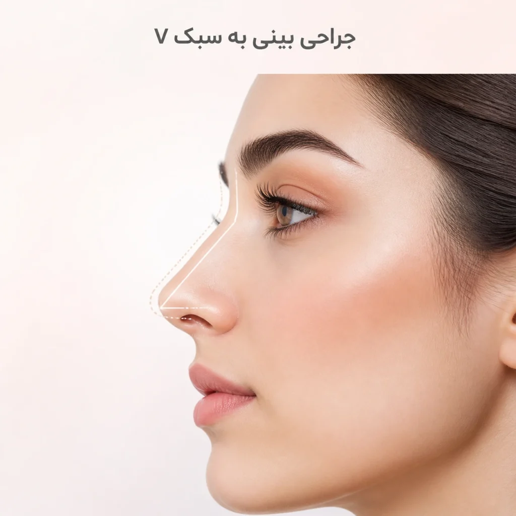 جراحی بینی به سبک v